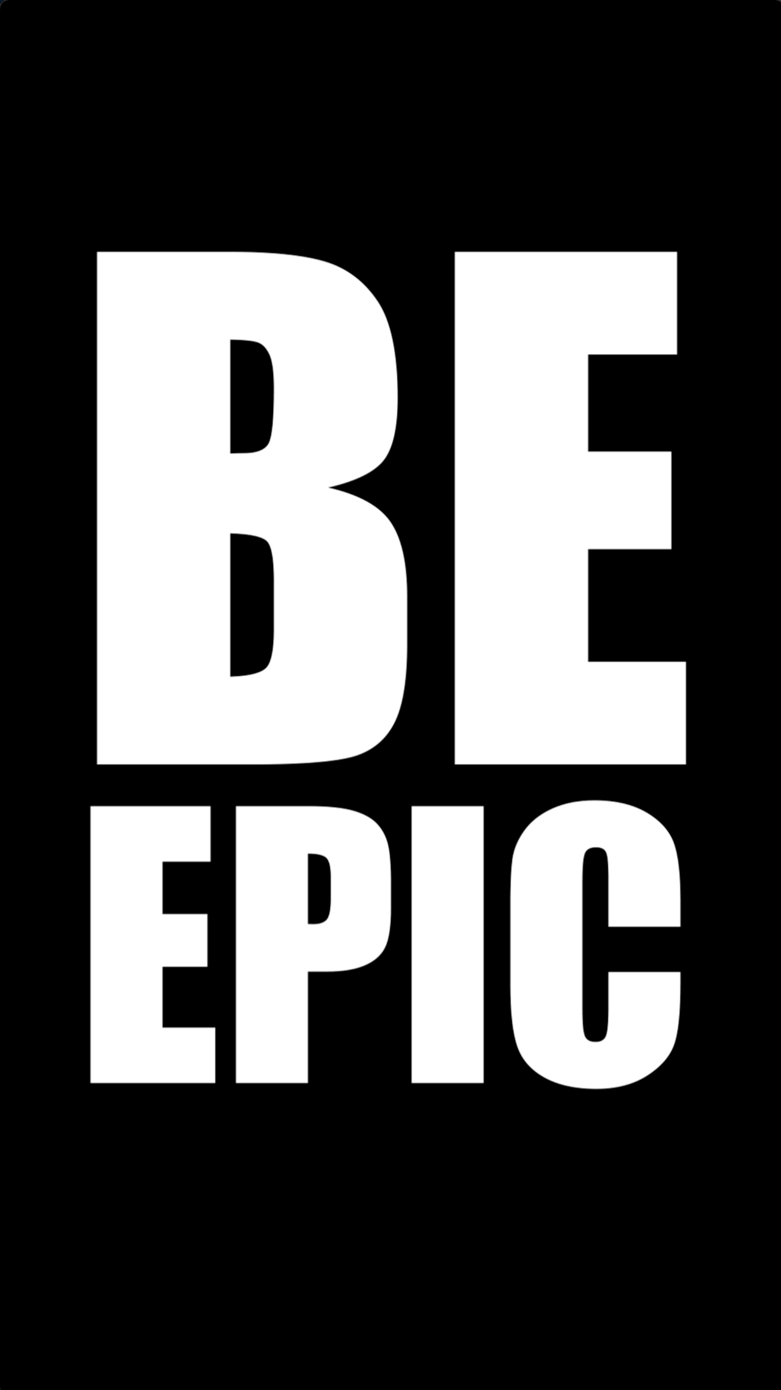 Music is About Being Epic